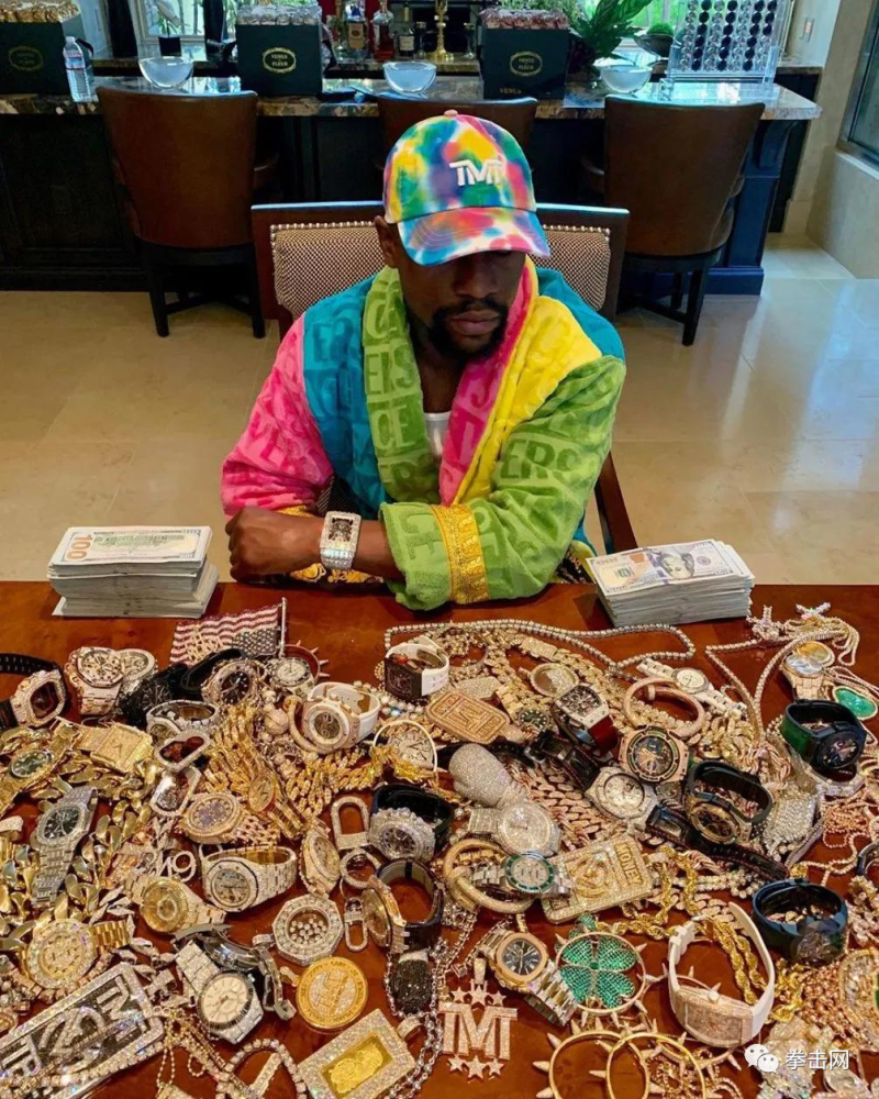 10亿美元被梅威瑟挥霍干净传赌博是原因之一