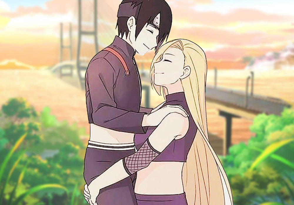 佐井&井野佐井和井野在博人传的生活,看起来非常的幸福,两人走在一起