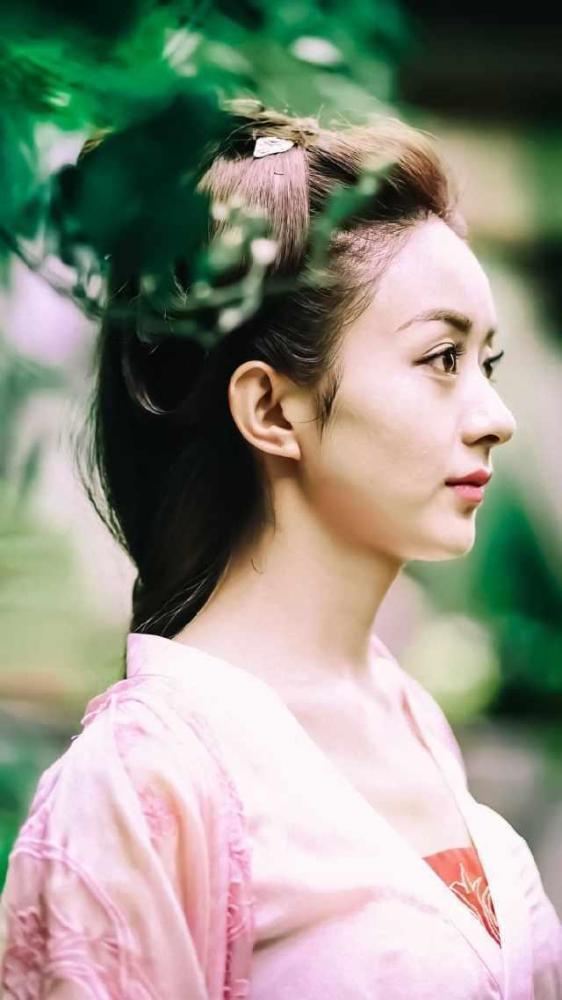 美哭了的女星古装侧颜照热巴精致赵丽颖婉约刘亦菲美到炸
