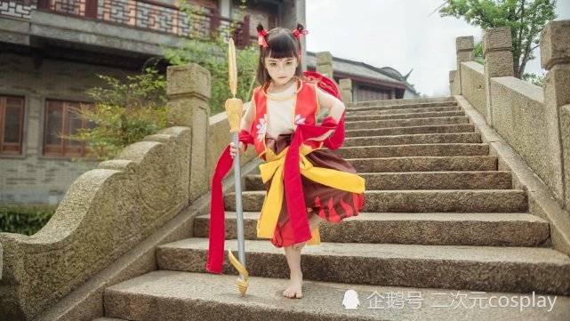 体型神还原小朋友cos哪吒小可爱网友直呼哪吒本吒