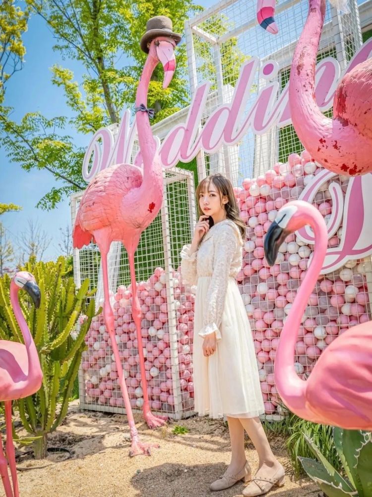 你想象不到的花花造型,还为各位少女们准备了各种 好拍的网红打卡点!