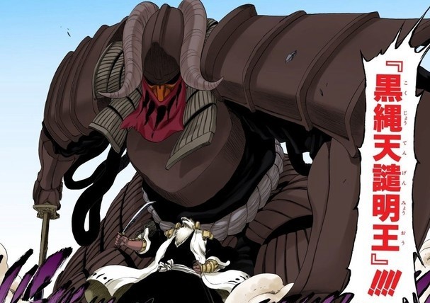 狛村左阵卍解值得一提的是,毒之巨兵的红色毒液,远比其他招式的紫色