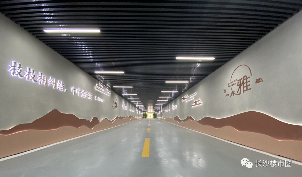 看房通道现场图进入样板间,是在以后交付的现场实地打造,更具说服力.