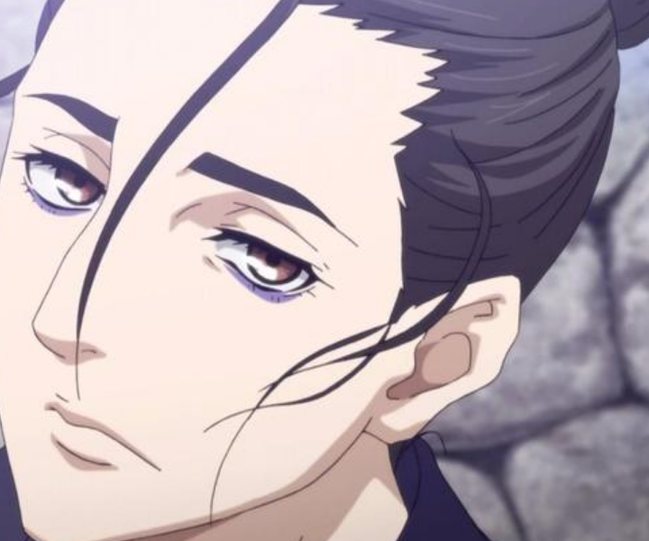 在第二季中王也一出场就给人那种深藏不漏的感觉,特别重的黑眼圈是他