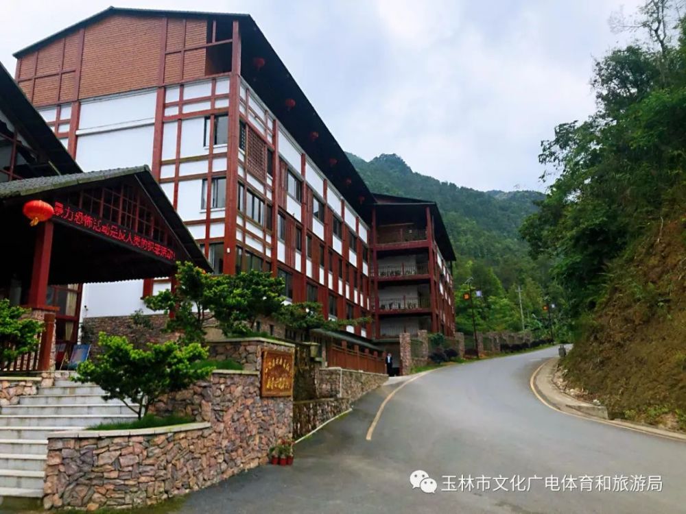 在景区康养线路中,大容山国家森林公园位于北流市大容山内,大容山山体