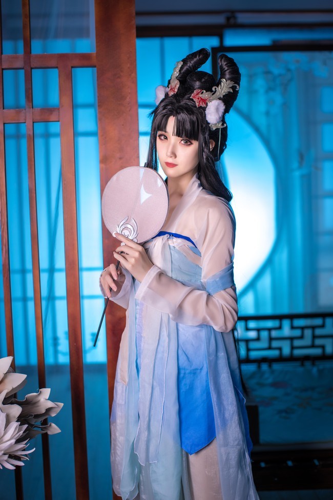 古装私影合会有离佳期如梦嫦娥cosplay正片