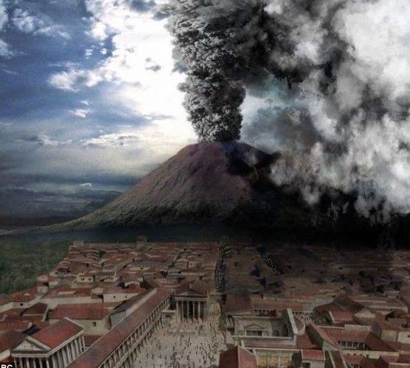 细心的读者根据介绍可能会发现,庞贝城的居民是被火山灰掩埋的,已经成