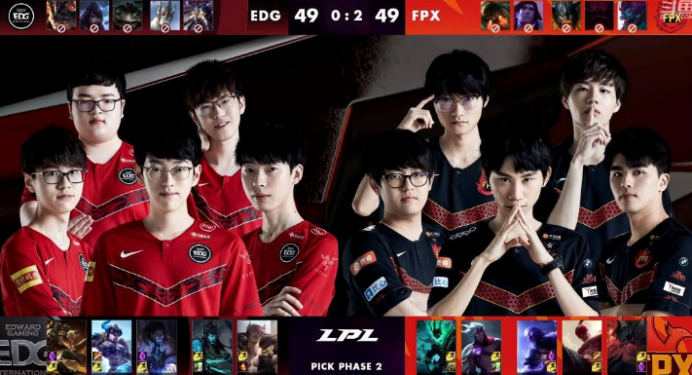 LPL：龙之子奥恩抢龙无力救主，Doinb五杀FPX战胜EDG