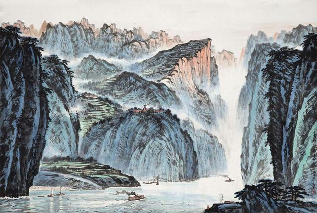 留恋三峡六十余载一生钟情巴山蜀水三峡画派创始人岑学恭