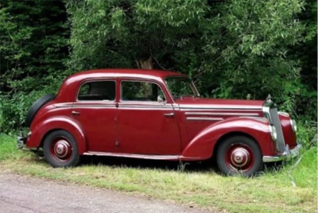 第一代:奔驰s级-w187系列(1951-1954年)