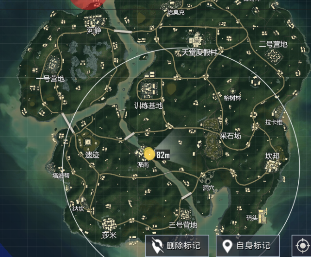 《和平精英》雨林地图苟分点在哪里 可以苟的最佳地点