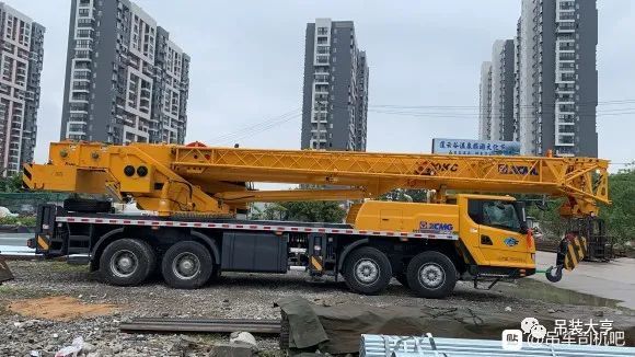 继中联251吊车后新一台徐工40kc到家这车还不错