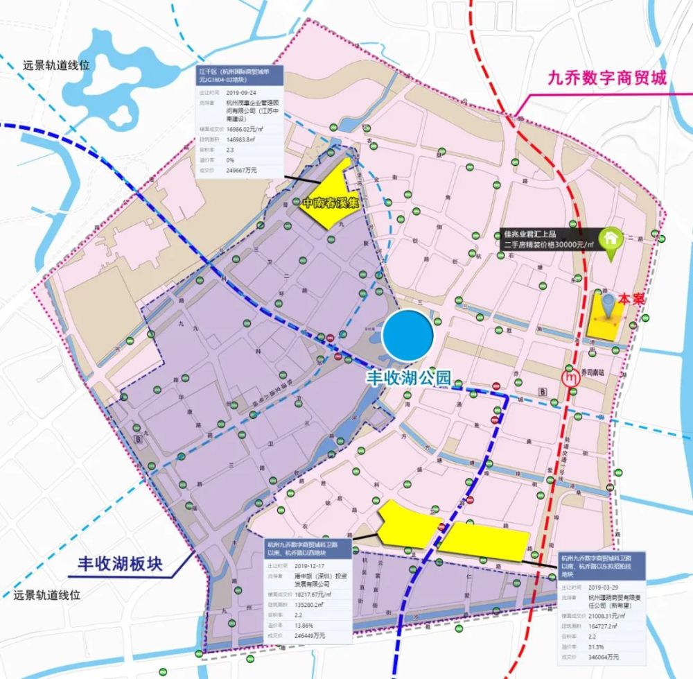 火速封顶自持敏捷集团首入杭州乔司夺地精装限价30000元