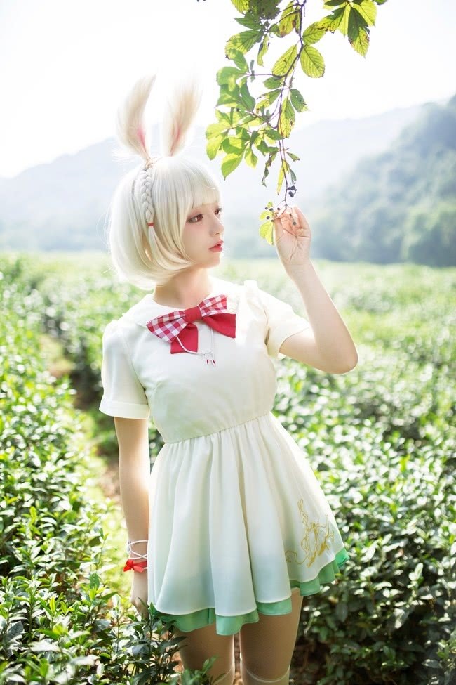 cosplay:《阴阳师》山兔@一坨可爱的王奕萌