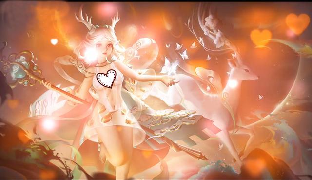 遇见神鹿攻速无上限会怎样 一道道流星划过峡谷 这也太美了吧 遇见神鹿 输出