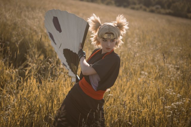 《火影》手鞠cos,这个还原度可以直接出演真人版了