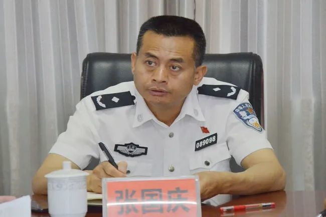 张国庆副局长深入交警支队调研道路交通管理工作