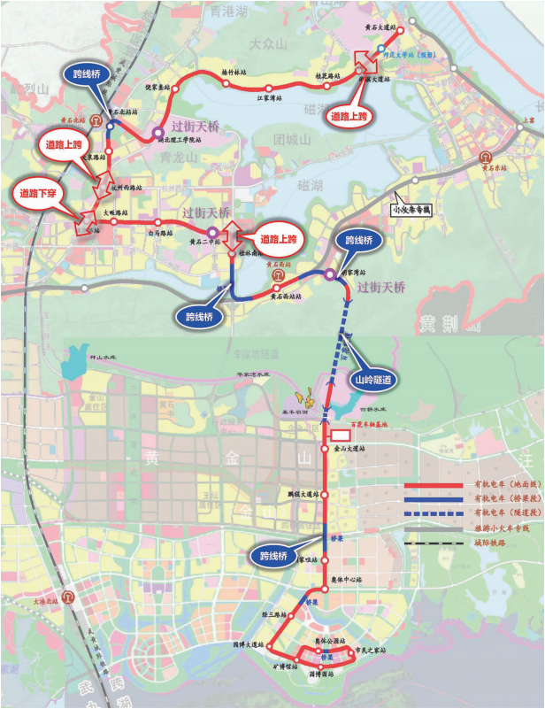 黃石有軌電車串聯大冶湖核心區,這些地方要大變樣!