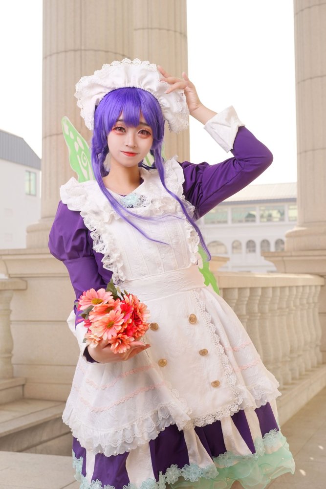 《地缚少年花子君》葵cos,蝴蝶翅膀超可爱的