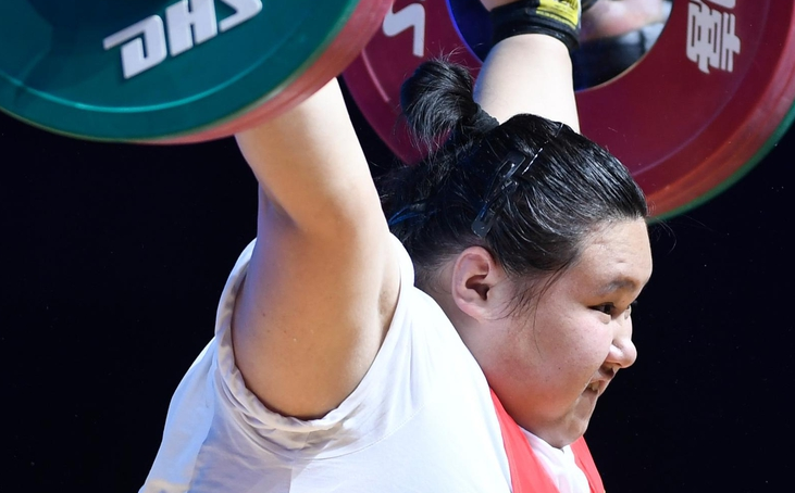 女子第一大力士19岁6项世界纪录努力备战冲击东京奥运会