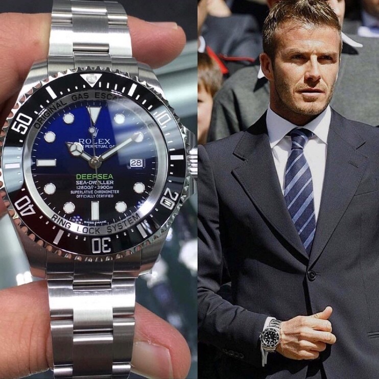贝克汉姆同款作为足坛偶像派大明星,大卫·贝克汉姆历来对劳力士手表