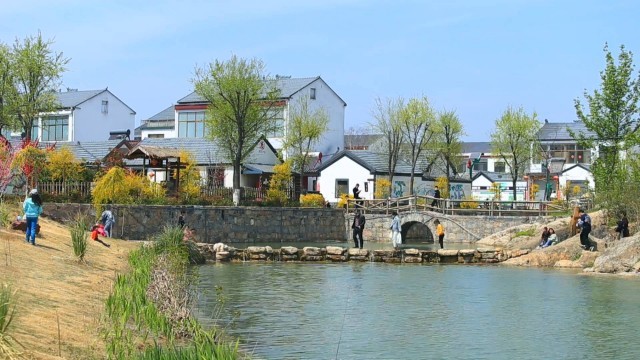 睢宁洪山村:田园 农旅 小山村鲤鱼跃龙门