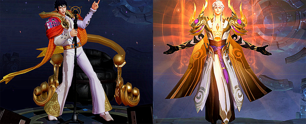 嬴政摇滚巨星要不要换见到与白昼王子的特效对比后玩家心里有数了