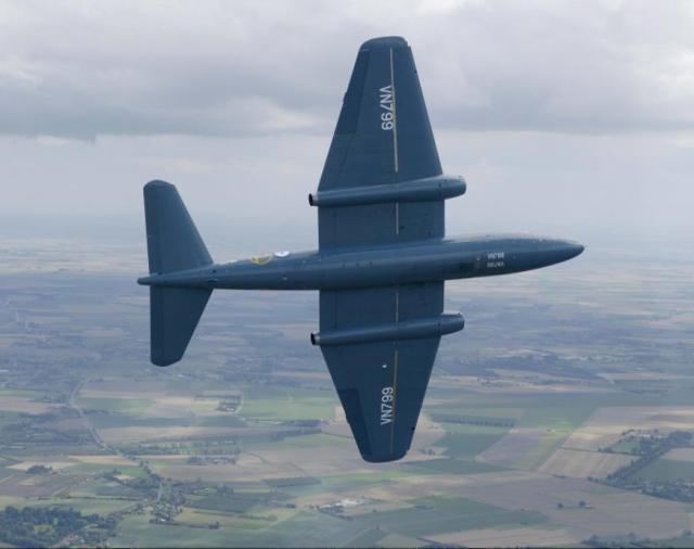 一个时代的经典,被誉为皇家空军的"多面手":英国"堪培拉"轰炸机