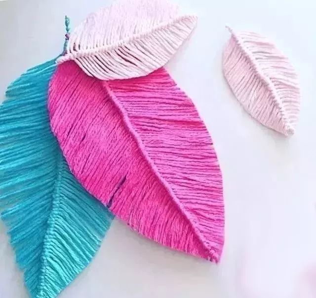 用毛线做的流苏那么美!附教程!