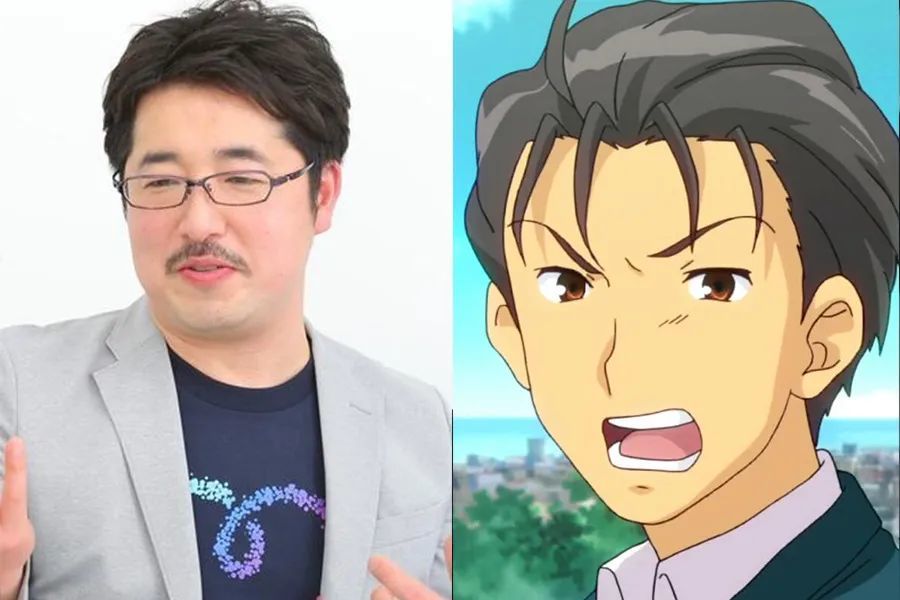 然而出人意料的是,这位名叫白石稔的胖子居然是谷口的声优.