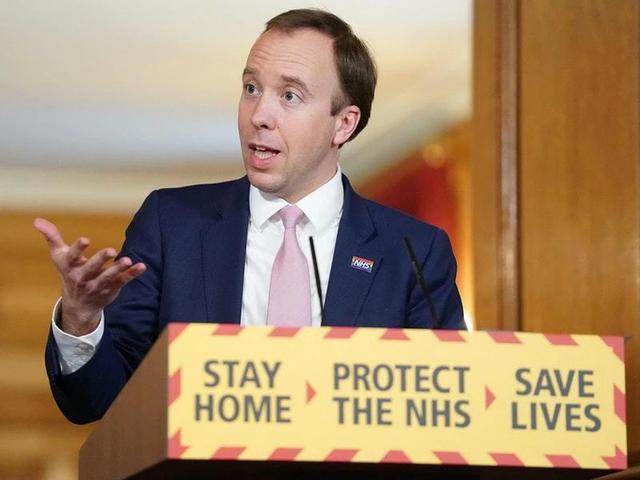 英国卫生大臣马特·汉考克