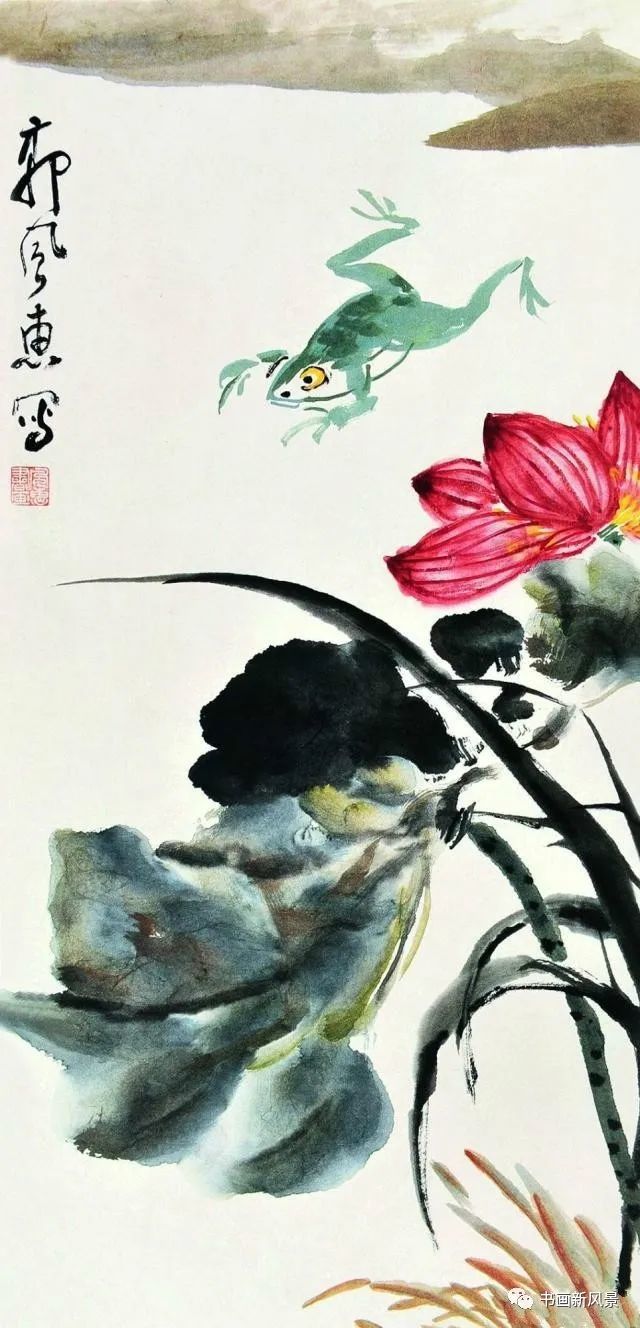 郭风惠花鸟极富韵味