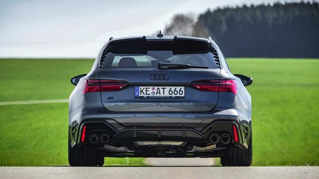 740马力32秒破百abt版奥迪rs6ravant实拍图发布