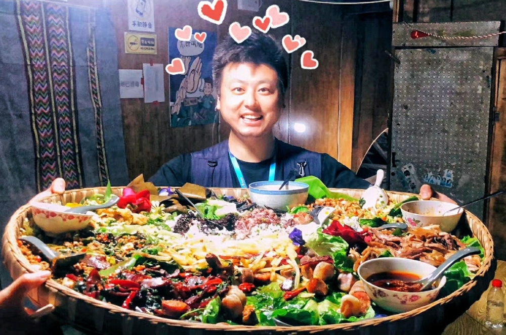 导演张航希晒出了黄磊老师的手抓饭,不得不说这个食材真的是很让人