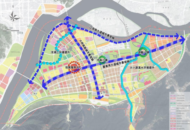 富春湾新城地铁规划图片