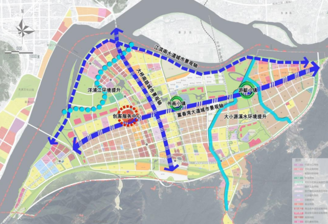 富春湾新城|富阳区|服务中心|杭州|地块