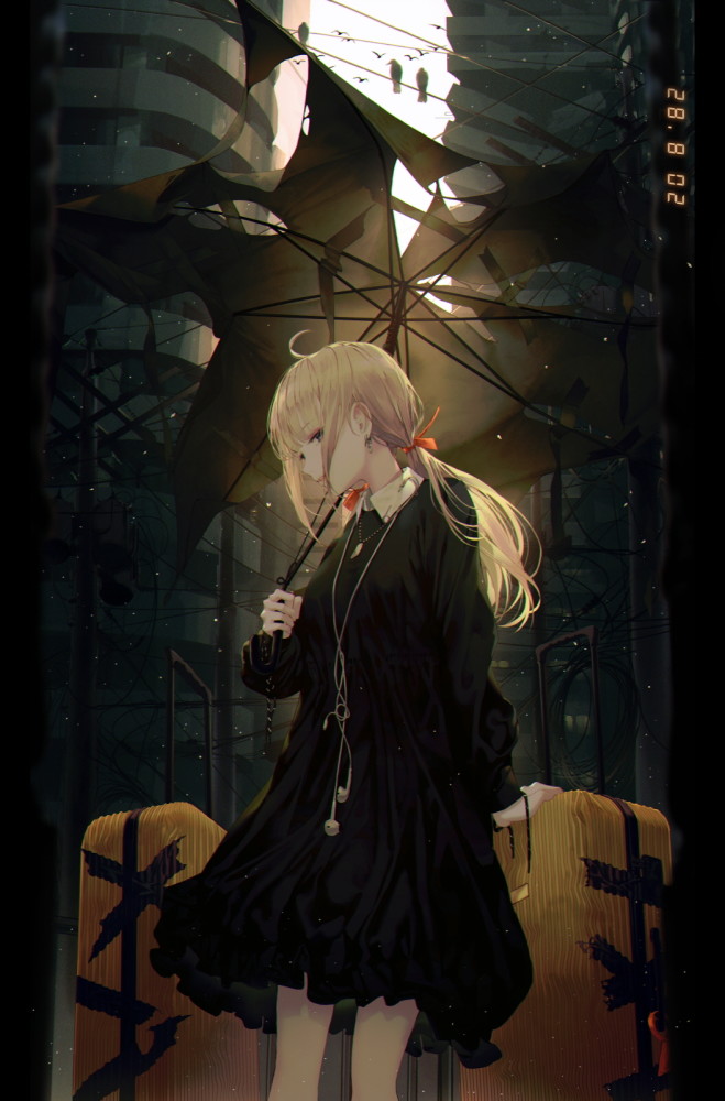 插画师系列第六百八十二期sul韩国插画师万盏灯火也不及你的温柔