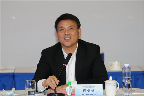 杨浦区委书记谢坚钢讲话