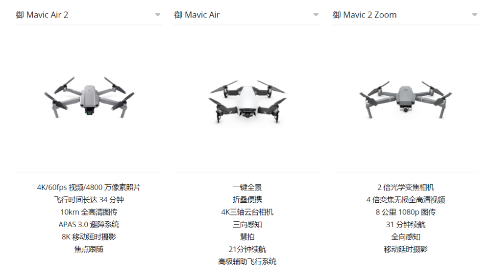 大疆无人机air2正式发布4999起