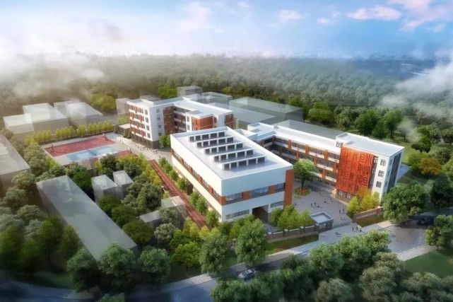 实验学校小学部在宛平中学基础上改建.