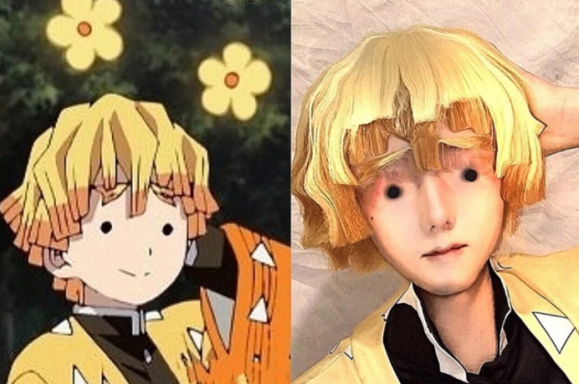 动漫男主仿妆上鸣电气神还原看到尹胜浩小哥哥缺女朋友吗