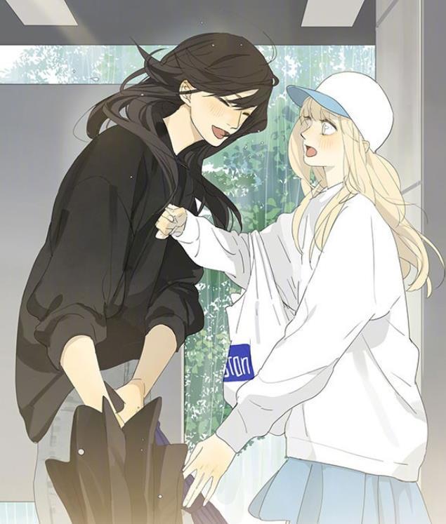 暖心漫画喜欢一个人就会希望她下雨没带伞孙璟这波撩妹操作太暖了