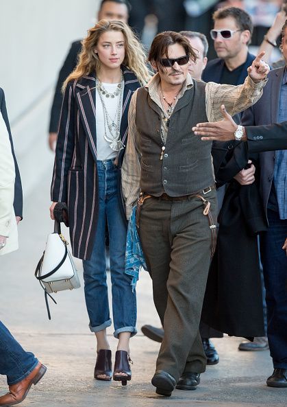 johnnydepp与心机美人amberheard的穿搭特辑_腾讯新闻