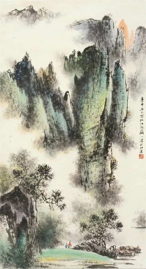 天津历史博物馆|这100幅山水画，清新又养眼，真的绝了！快收藏！