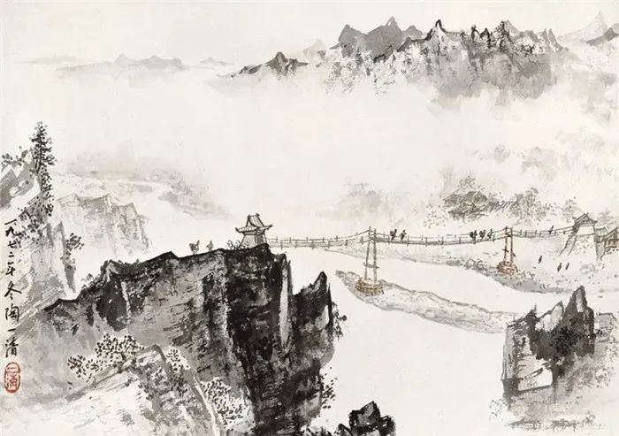 天津历史博物馆|这100幅山水画，清新又养眼，真的绝了！快收藏！