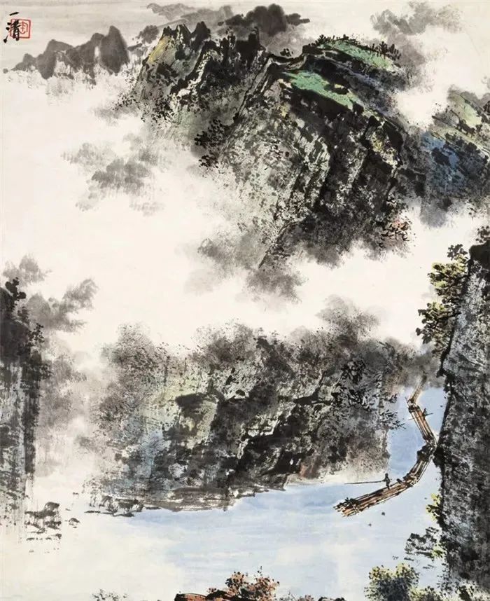 天津历史博物馆|这100幅山水画，清新又养眼，真的绝了！快收藏！