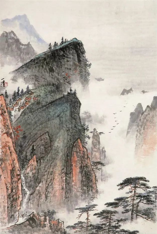 天津历史博物馆|这100幅山水画，清新又养眼，真的绝了！快收藏！