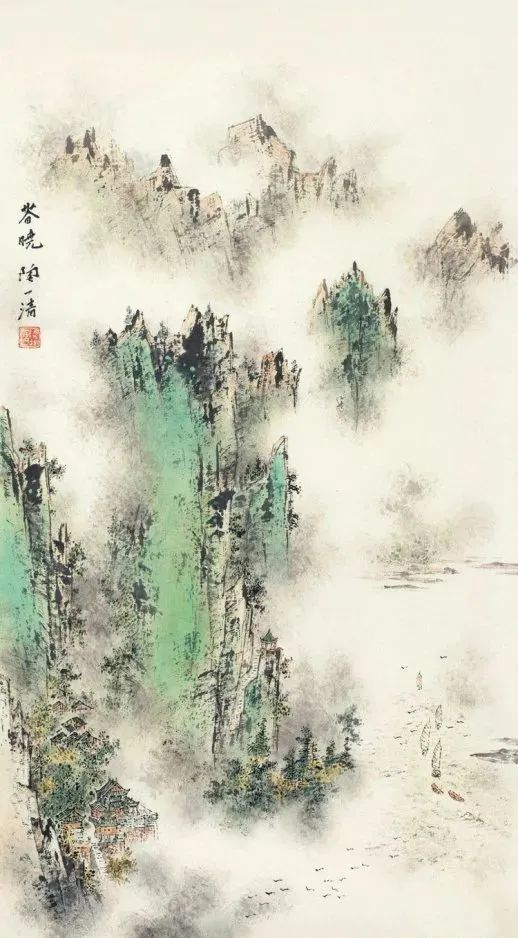 天津历史博物馆|这100幅山水画，清新又养眼，真的绝了！快收藏！