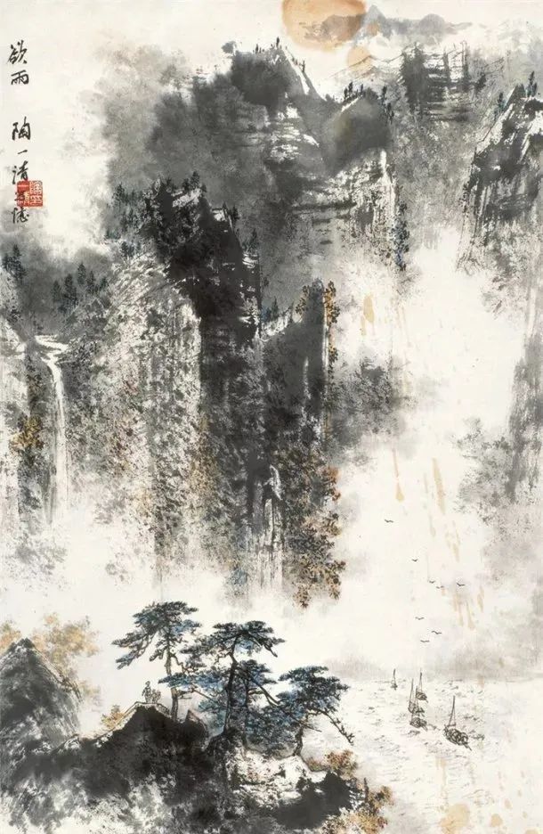 天津历史博物馆|这100幅山水画，清新又养眼，真的绝了！快收藏！