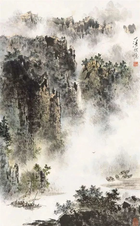 天津历史博物馆|这100幅山水画，清新又养眼，真的绝了！快收藏！